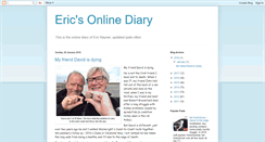 Desktop Screenshot of ericsdailydiary.blogspot.com