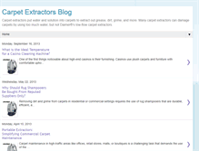 Tablet Screenshot of carpet-extractors.blogspot.com