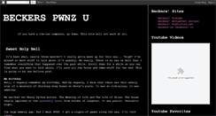 Desktop Screenshot of beckerspwnzu.blogspot.com