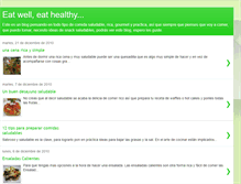 Tablet Screenshot of eatwellhealthy.blogspot.com