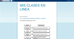 Desktop Screenshot of misclasesenlinea85.blogspot.com