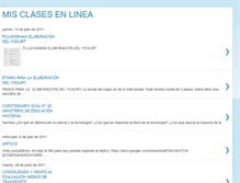 Tablet Screenshot of misclasesenlinea85.blogspot.com
