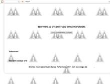 Tablet Screenshot of danceperformers.blogspot.com
