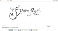 Desktop Screenshot of bohemianragz22.blogspot.com