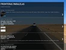 Tablet Screenshot of fronterasparalelas.blogspot.com