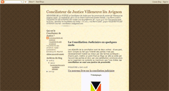 Desktop Screenshot of conciliateur-justice.blogspot.com