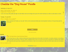 Tablet Screenshot of cheddarthepoodle.blogspot.com