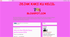 Desktop Screenshot of jejakkakikukecil.blogspot.com