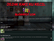 Tablet Screenshot of jejakkakikukecil.blogspot.com