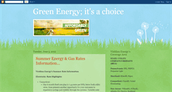 Desktop Screenshot of greenenergyswitch.blogspot.com