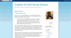 Desktop Screenshot of kidfriendlyschools.blogspot.com