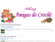 Tablet Screenshot of amigasdocrochegoogle.blogspot.com