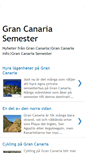 Mobile Screenshot of grancanariasemester.blogspot.com