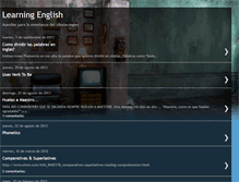 Tablet Screenshot of learningenglishman.blogspot.com