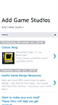 Mobile Screenshot of addgamestudios.blogspot.com