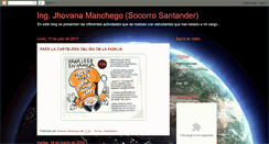 Desktop Screenshot of jhovanamanchego.blogspot.com