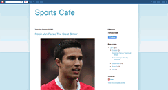Desktop Screenshot of cafeofsports.blogspot.com