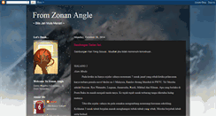 Desktop Screenshot of fromzonanangle.blogspot.com