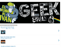 Tablet Screenshot of elmundodeivan-geekside.blogspot.com