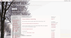 Desktop Screenshot of goplantzoentje3kk.blogspot.com