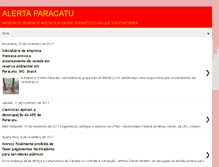 Tablet Screenshot of alertaparacatu.blogspot.com