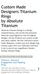 Mobile Screenshot of custom-made-titanium-rings.blogspot.com