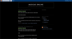 Desktop Screenshot of musicasonline2010.blogspot.com