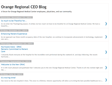 Tablet Screenshot of orangeregionalceo.blogspot.com