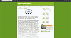 Desktop Screenshot of anhnguyen612.blogspot.com