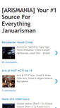 Mobile Screenshot of januarisman.blogspot.com