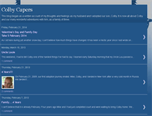 Tablet Screenshot of adoptingcolby.blogspot.com