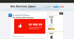 Desktop Screenshot of prajapatiseoservices.blogspot.com