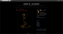 Desktop Screenshot of dawidgajewski.blogspot.com