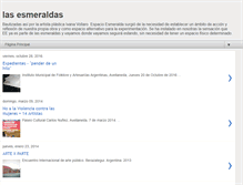 Tablet Screenshot of lasesmeraldas.blogspot.com