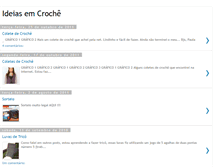 Tablet Screenshot of ideiasemcroche.blogspot.com