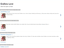 Tablet Screenshot of endlesslovenovella.blogspot.com