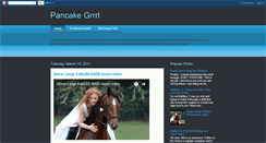 Desktop Screenshot of pancakegrrrl.blogspot.com