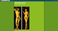 Desktop Screenshot of educandoensexualidad.blogspot.com