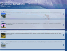 Tablet Screenshot of diosunionlibertad.blogspot.com