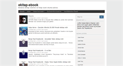 Desktop Screenshot of ekitap-ebook.blogspot.com