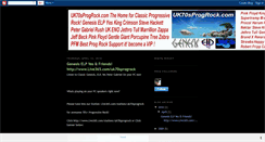 Desktop Screenshot of progrockradio.blogspot.com