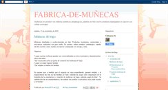 Desktop Screenshot of detalles-munecas-en-trapo.blogspot.com