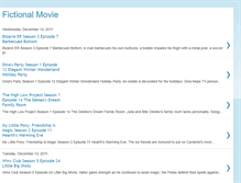 Tablet Screenshot of fictionalmovie.blogspot.com