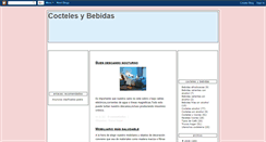 Desktop Screenshot of bebidasycocteles.blogspot.com