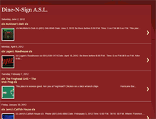 Tablet Screenshot of dine-n-sign-asl.blogspot.com