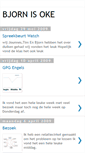Mobile Screenshot of bjornisoke.blogspot.com