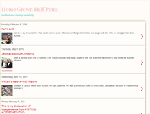 Tablet Screenshot of homegrownhalfpints.blogspot.com