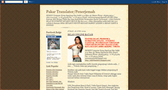 Desktop Screenshot of pakartranslator.blogspot.com
