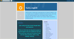 Desktop Screenshot of funny-english-blog.blogspot.com