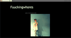 Desktop Screenshot of fuuckingwhores.blogspot.com